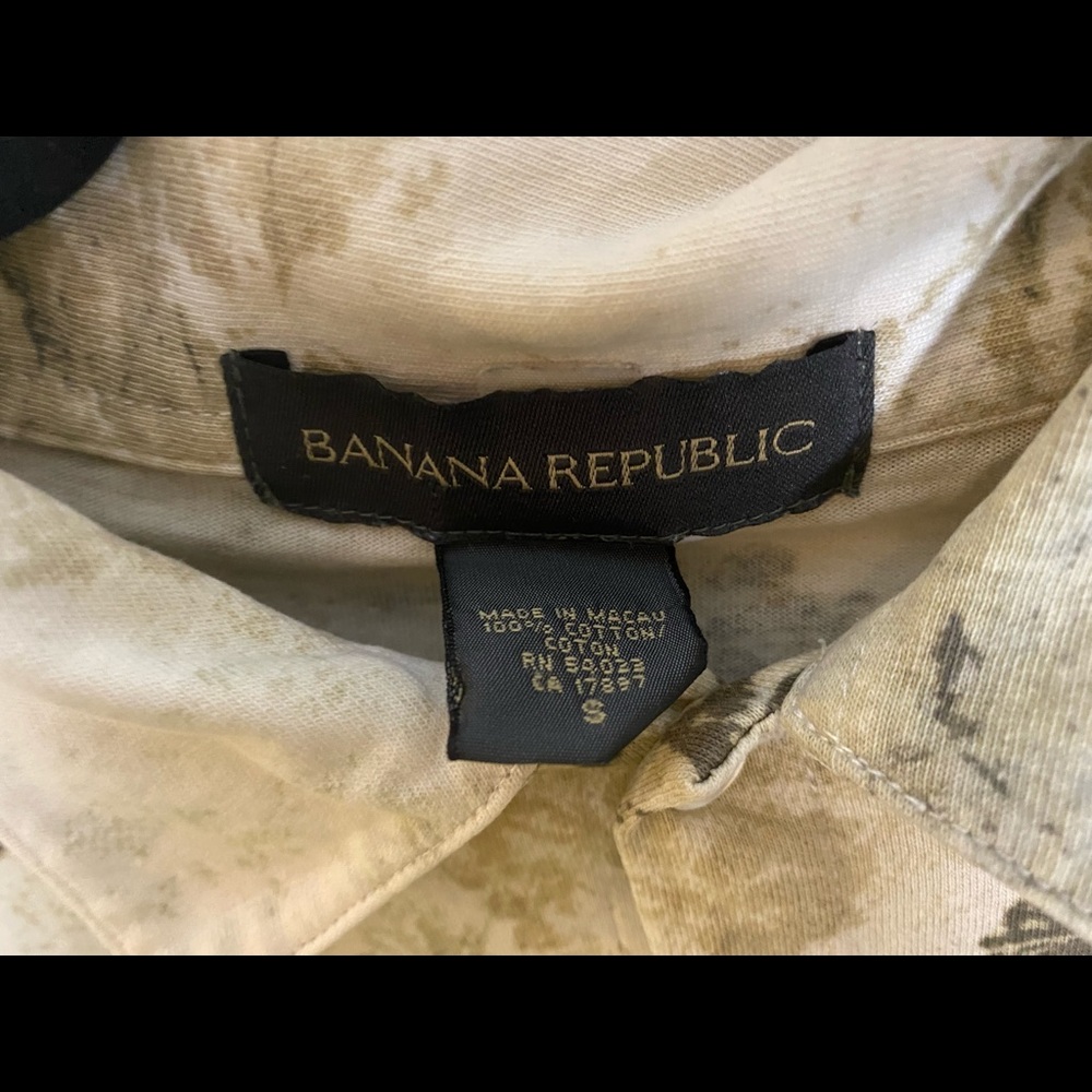 Palm tree button up - Picture 3 of 3